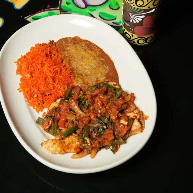 Pollo A La Mexicana.
