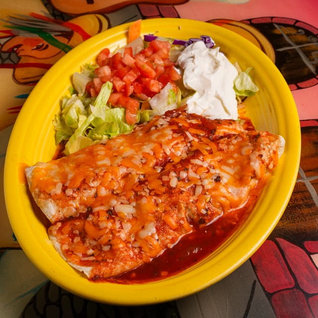 Burritos Deluxe.