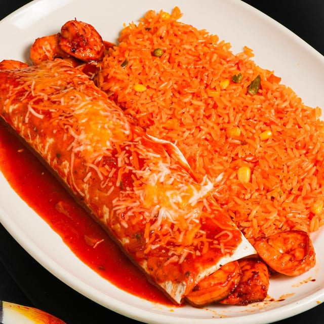 Burrito Cancun.