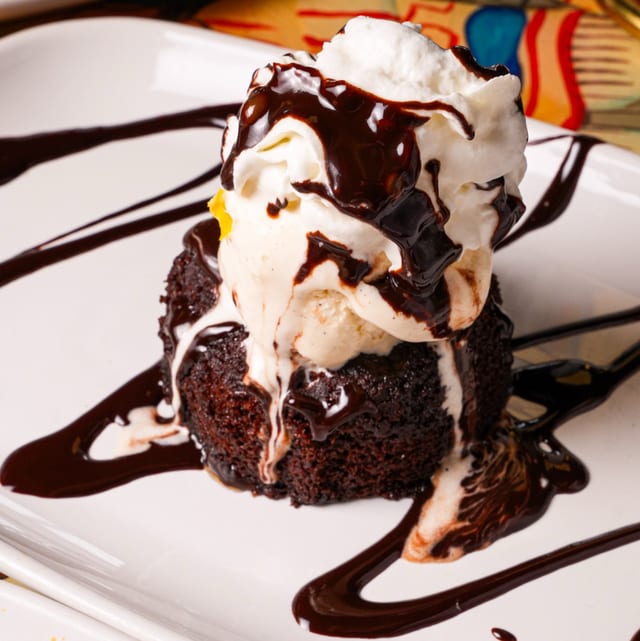 Molten Chocolate Cake.