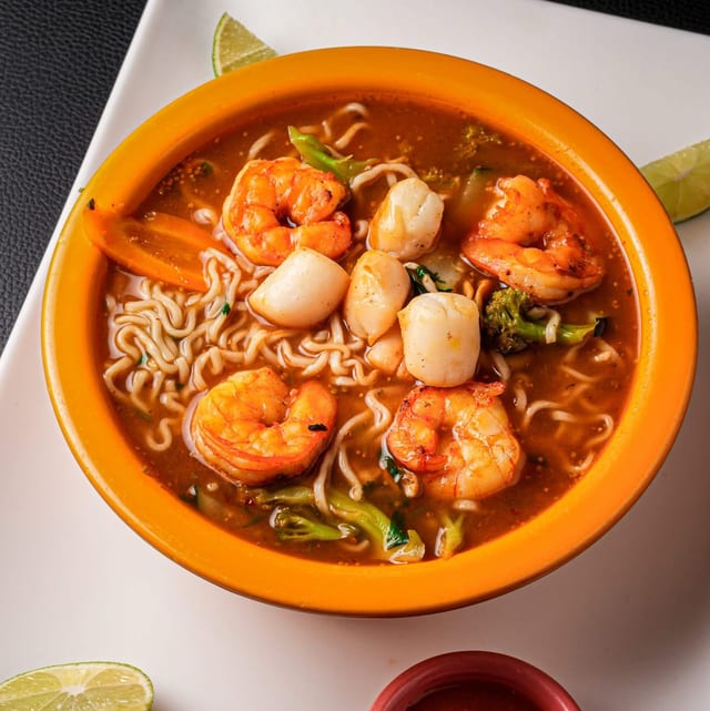 Sopa De Mariscos.