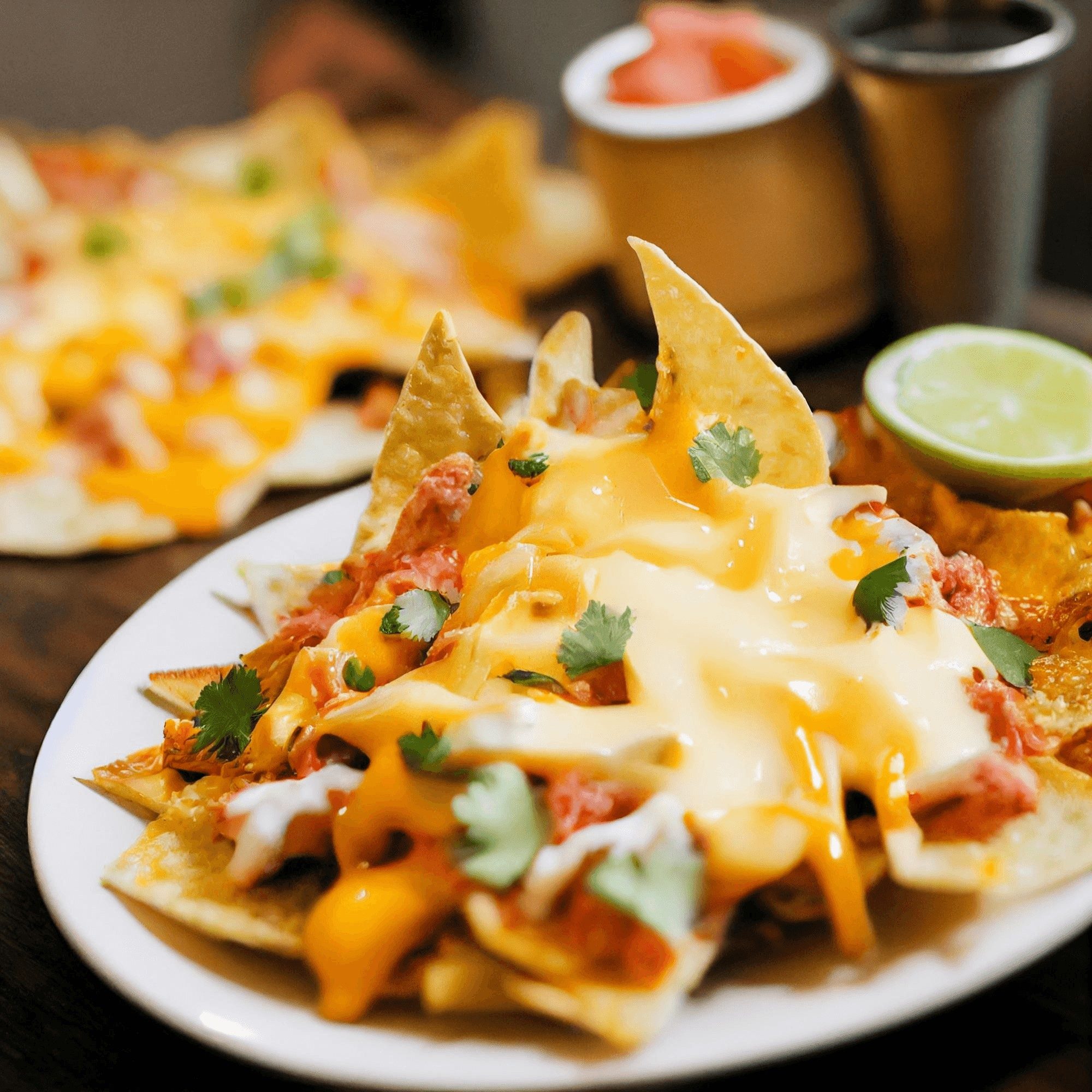 Half Nacho Supreme Lunch.