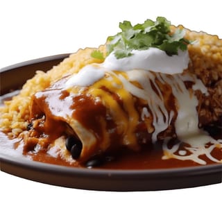 Lunch Enchilada Supreme