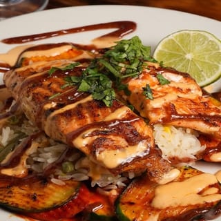 Raspberry Chipotle Salmon