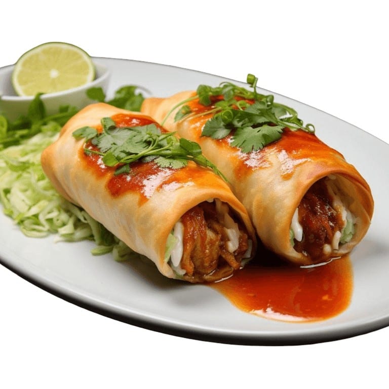 Indulge in Our Chimichanga