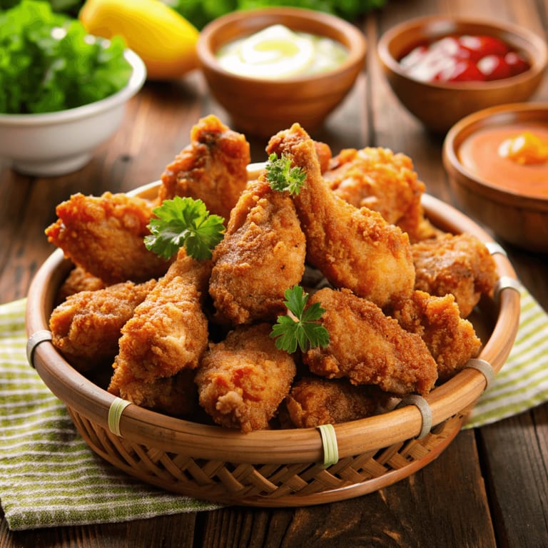 Delicious Chicken Wings Await